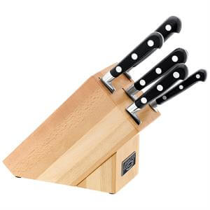 Stellar Sabatier 5 Piece Knife Block Set